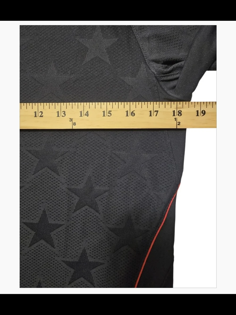 Nike Aero-Fit Womens Black Star-Print Performance Soccor Jersey  Retail $180